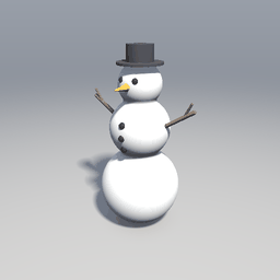 Snowman: GLSL signed distance function